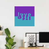 LEVEN poster VERLIEZEN (Thuiskantoor)