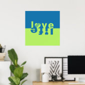 LEVEN poster VERLIEZEN (Thuiskantoor)
