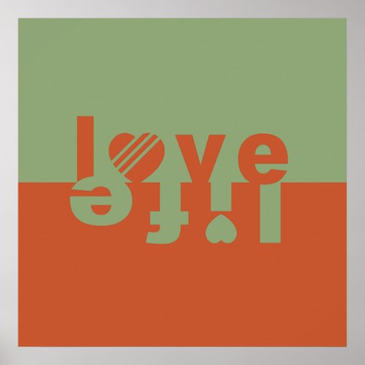 LEVEN poster VERLIEZEN (Voorkant)