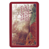 Leven Quote-magneet Magneet (Verticaal)