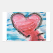 Leven Rechthoekige Sticker (Voorkant)