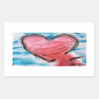 Leven Rechthoekige Sticker