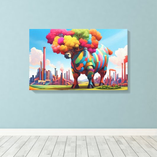 Leven & Revolutie Canvas Afdruk (Insitu (Houten vloer))