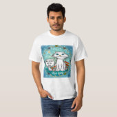 Leven rommelt kat t-shirt (Voorkant volledig)