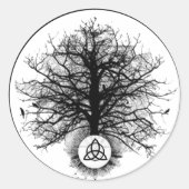 leven ronde sticker (Voorkant)