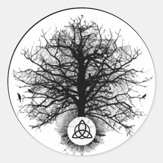 leven ronde sticker (Voorkant)