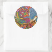 Leven Ronde Sticker (Tas)
