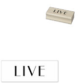 LEVEN RUBBERSTEMPEL (Gestempeld)