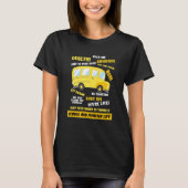 Leven schoolbus t-shirt (Voorkant)