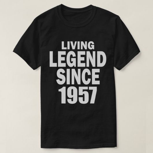 Leven sinds 1957 t-shirt (Design voorkant)
