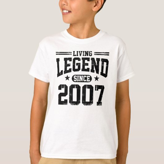 Leven sinds 2007 t-shirt (Voorkant)