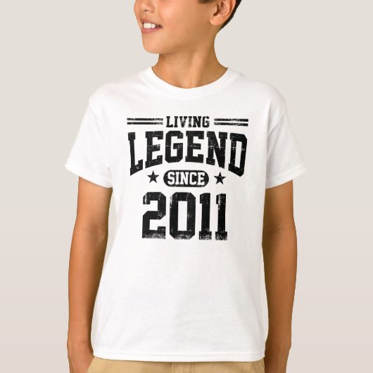 Leven sinds 2011 t-shirt (Voorkant)