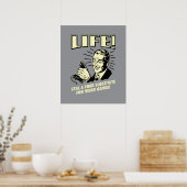 Leven: Slecht substituut voor videogames Poster (Keuken)