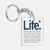 Leven* Sleutelhanger (Voorkant Links)