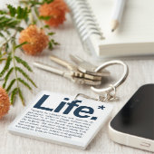 Leven* Sleutelhanger (Voorkant Rechts)