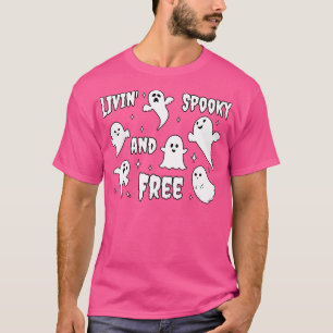 Leven spooky en vrij Geesten T-shirt