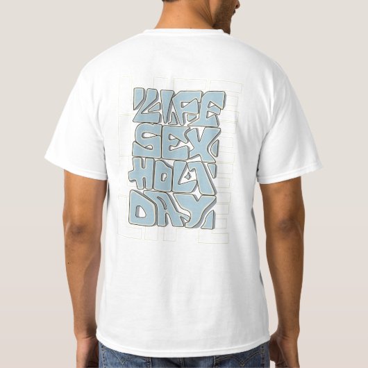 leven t-shirt (Achterkant)