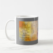 LEVEN TE KORT Friedrich Nietzsche citaat mok (Links)