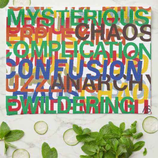 Leven Theedoek (Gevouwen)