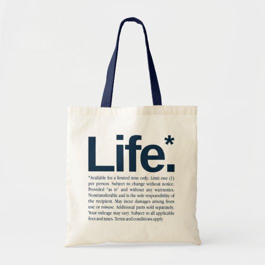 Leven* Tote Bag (Voorkant)