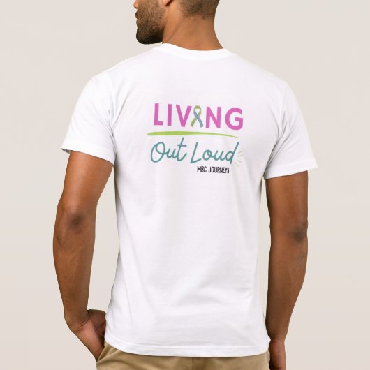 Leven uit luid T-shirt (Achterkant)