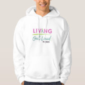 Leven uit luide hoodie (Voorkant)