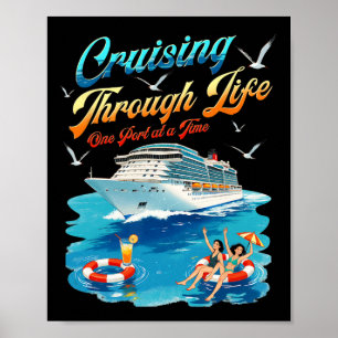 Leven Vaar Door Het Leven, Eén Haven Per Tijd Grap Poster