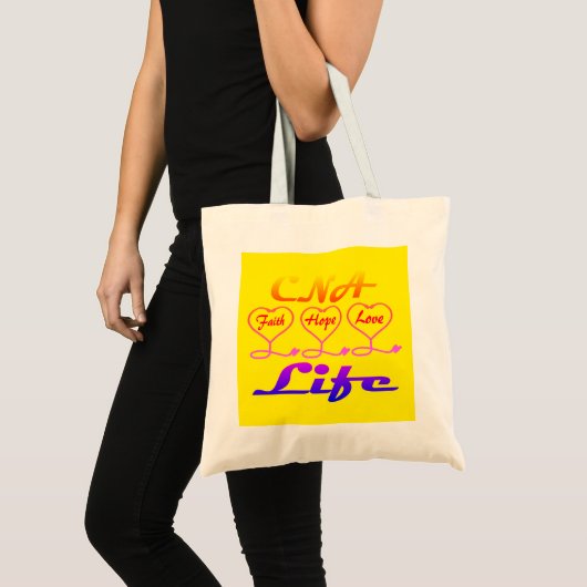 Leven van CNA Tote Bag (Voorkant (product))