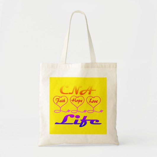 Leven van CNA Tote Bag (Voorkant)