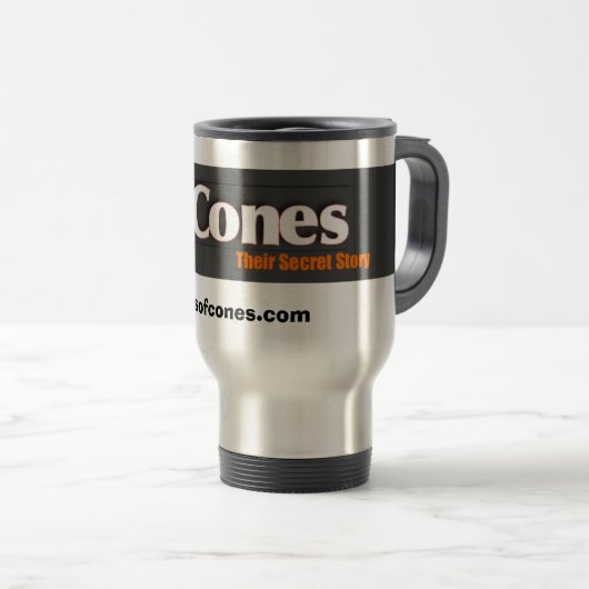 Leven van cones Travel Mug Reisbeker (Voorkant rechts)