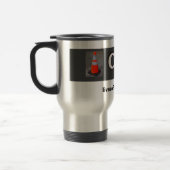 Leven van cones Travel Mug Reisbeker (Links)
