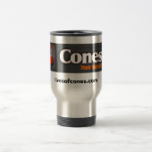 Leven van cones Travel Mug Reisbeker (Center)