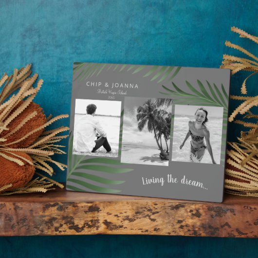 Leven van de droom 3 Fotopalmavalatie Fotoplaat (Zijkant)