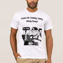 leven van de kassier: scannen, glimlachen, wijzigi