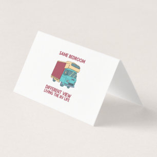 Leven van de levenscyclus van de RV Visitekaartje