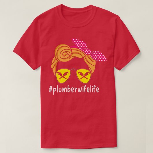 Leven van de loodgieter t-shirt (Design voorkant)