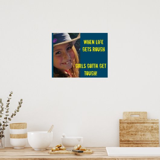 LEVEN VAN DE MEISJES POSTER (Keuken)