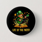 Leven van de paddy, St. Patrick's Day Ronde Button 5,7 Cm (Voorkant)