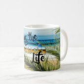 Leven van de strand koffiemok (Voorkant rechts)