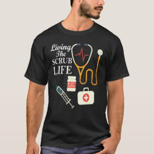 Leven van de verpleegkundige, hartslag Hospi T-shirt