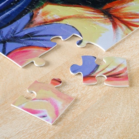 Leven van de Vlinder Legpuzzel (Zijkant)