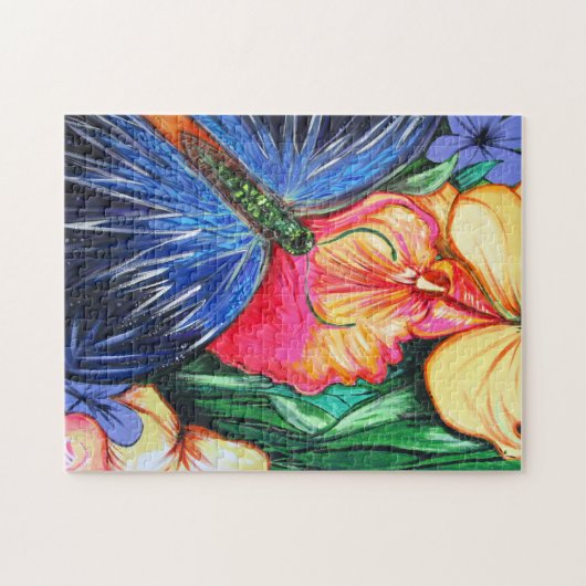 Leven van de Vlinder Legpuzzel (Horizontaal)