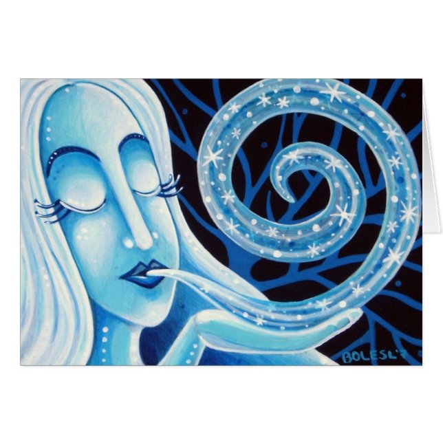 Leven van de winterkaart (Voorkant Horizontaal)