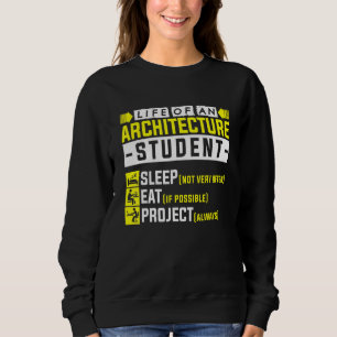 Leven van een architectuurstudent Architect Trui