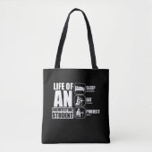 Leven van een architectuurstudent Slaapproject Tote Bag (Voorkant)