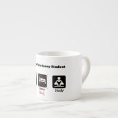 Leven van een diergeneeskundige student Espresso-M Espresso Kop (Voorkant rechts)