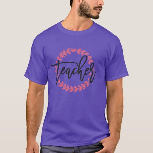 leven van een leraar is grappig t-shirt (Voorkant)