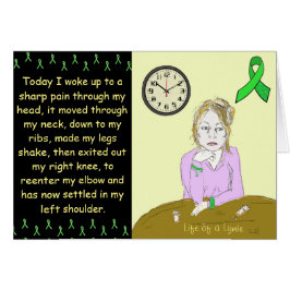 Leven van een Lymie Lyme Disease Cartoon van de Zi