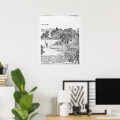 Leven van een Mandarijns Poster (Thuiskantoor)