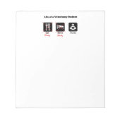 Leven van een Notitieblok voor Vet Student (Voorkant)